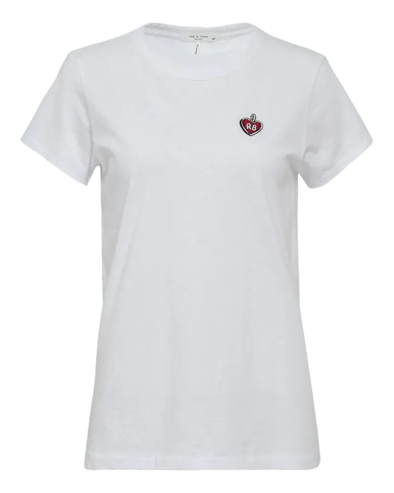 Rag & Bone T-Shirt mit Anhänger-Print - Weiß Weiß