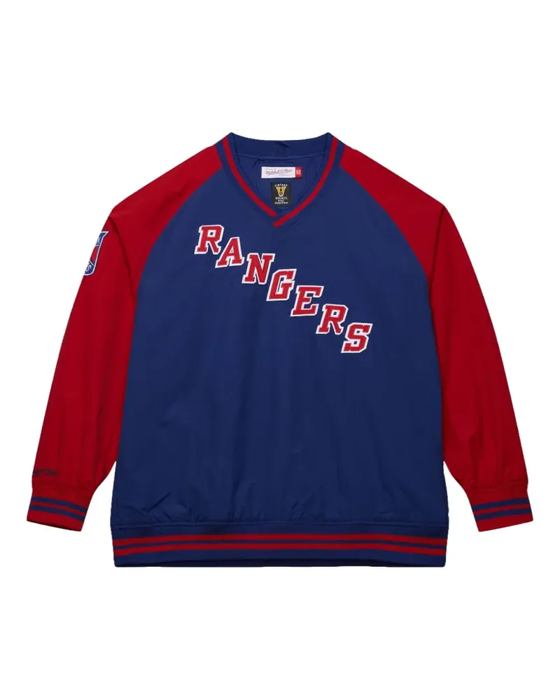 Mitchell & Ness New York Rangers sweatshirt - Blau Blau