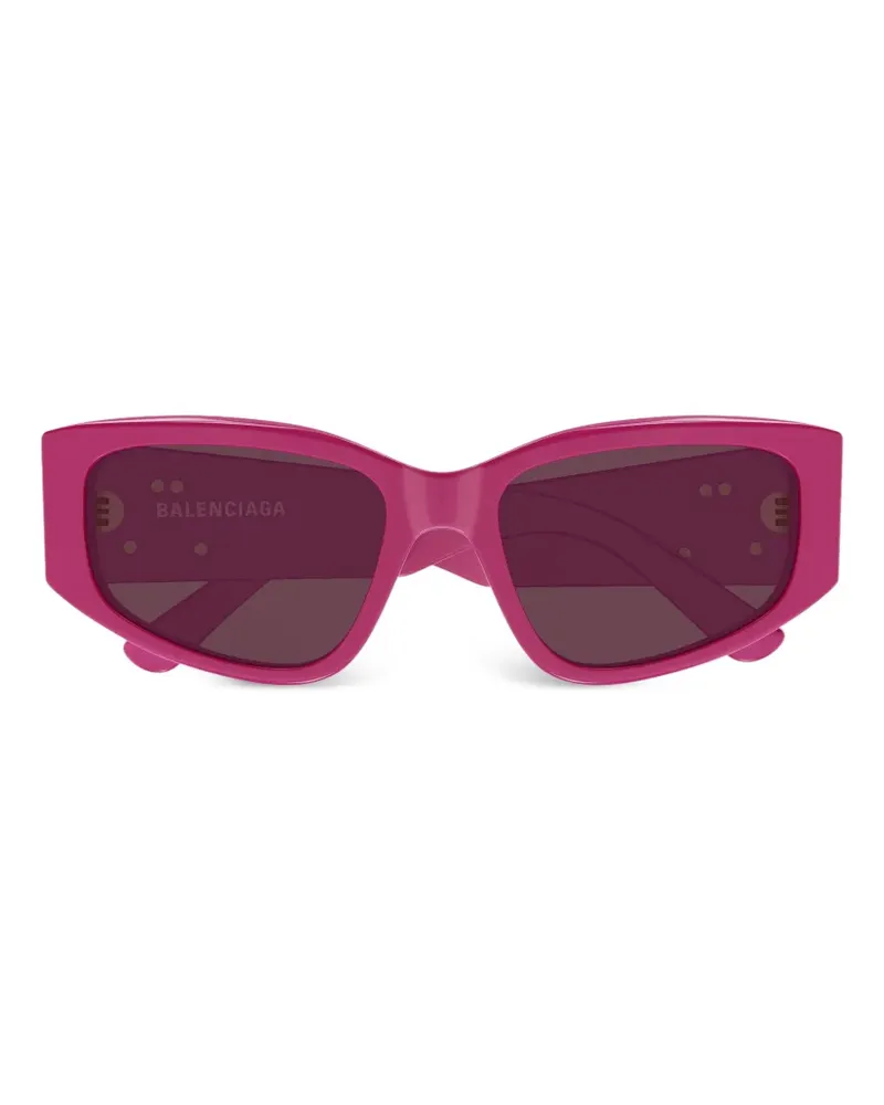 Balenciaga Sonnenbrille mit geometrischem Gestell - Rosa Rosa