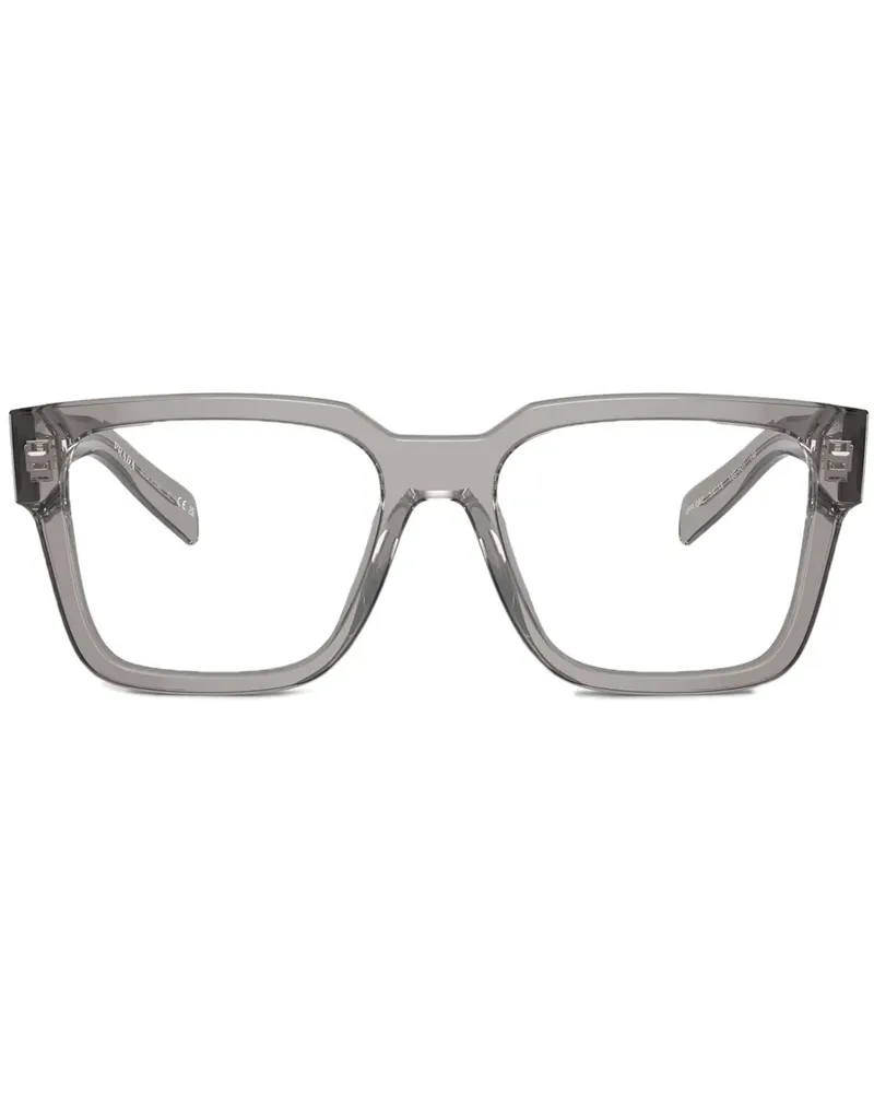 Prada Transparente Brille - Grau Grau