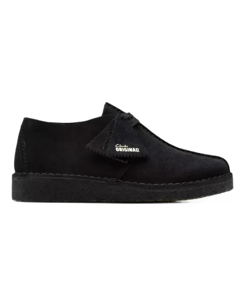 Clarks Desert Trek Wildlederschuhe - Schwarz Schwarz