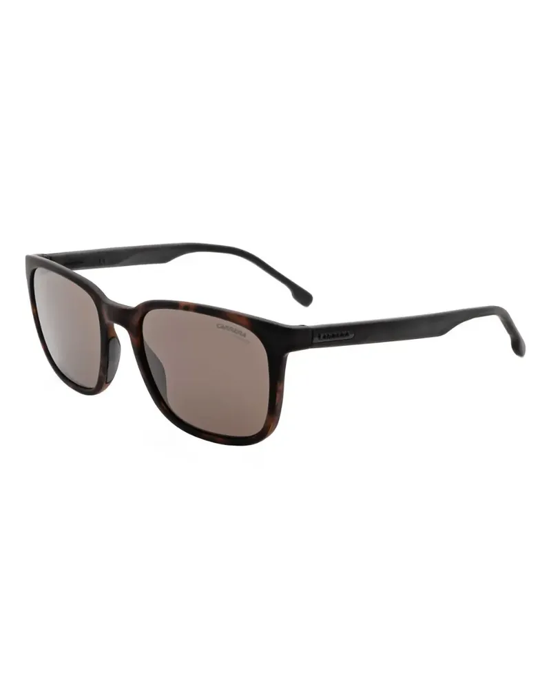 Carrera Eckige Sonnenbrille in Schildpattoptik - Braun Braun