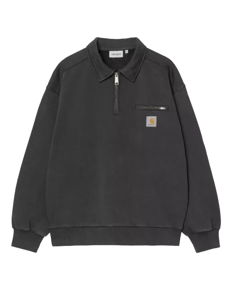 Carhartt WIP Detroit Sweatshirt mit Reißverschluss - Grau Grau