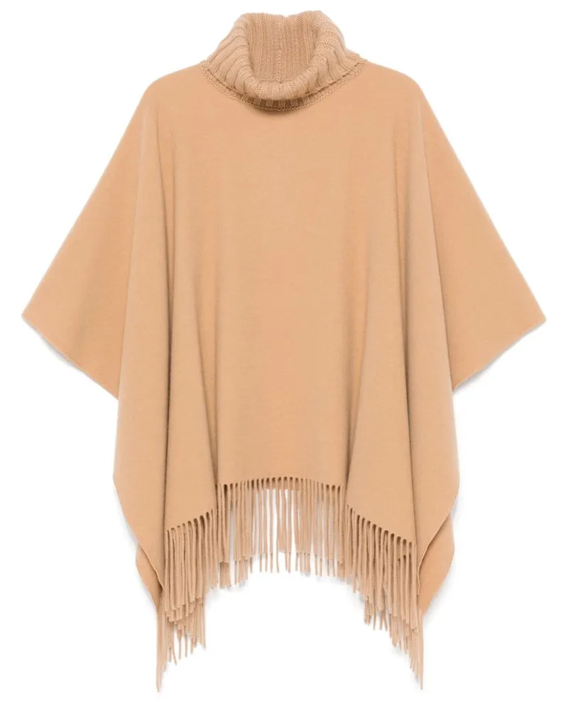 Fabiana Filippi Platinum Lucky Poncho - Braun Braun