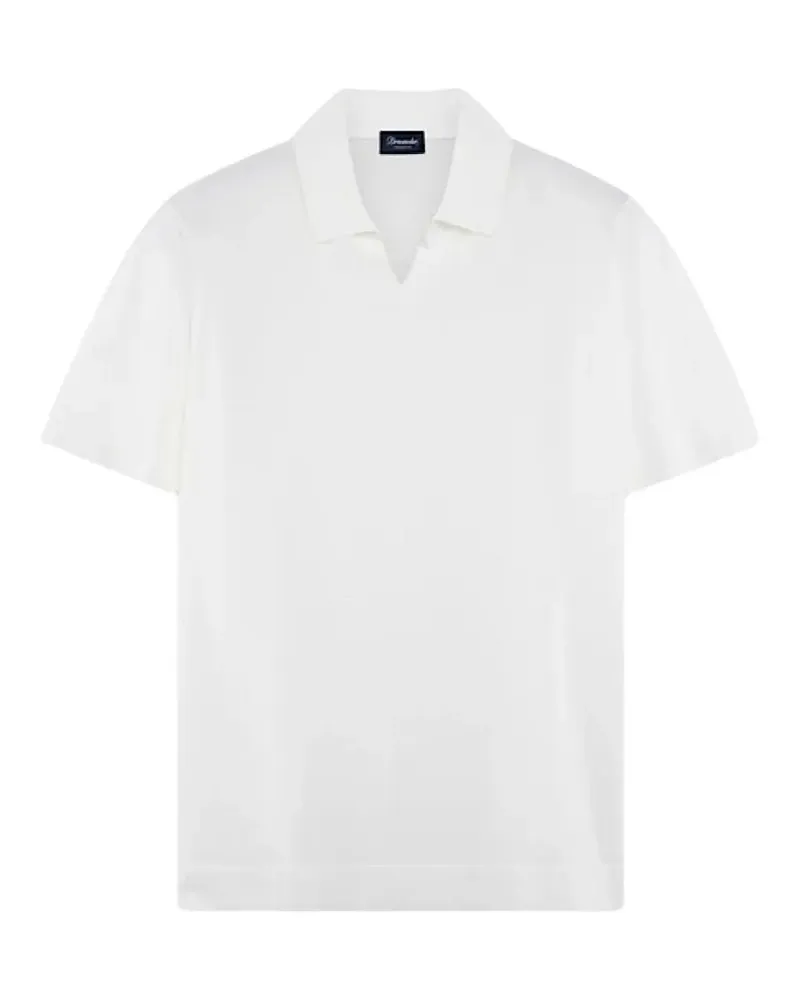 Drumohr  Kurzärmeliges T-Shirt - Weiß Weiß
