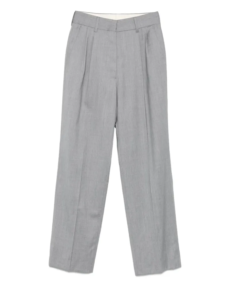 Blazé Milano Hose mit Bundfalten - Grau Grau