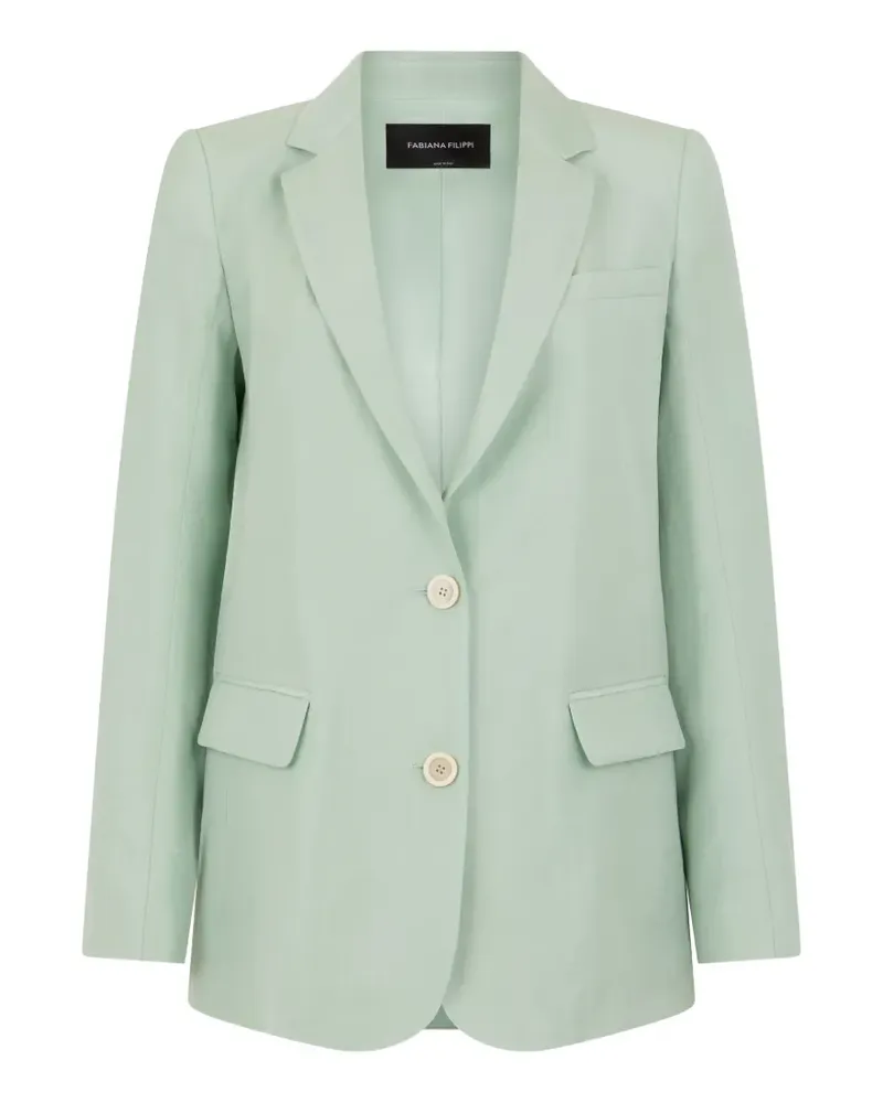 Fabiana Filippi button blazer - Grün Grün