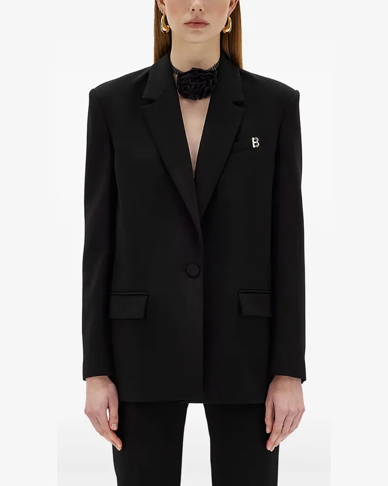 Blumarine Einreihiges Sakko - Schwarz Schwarz