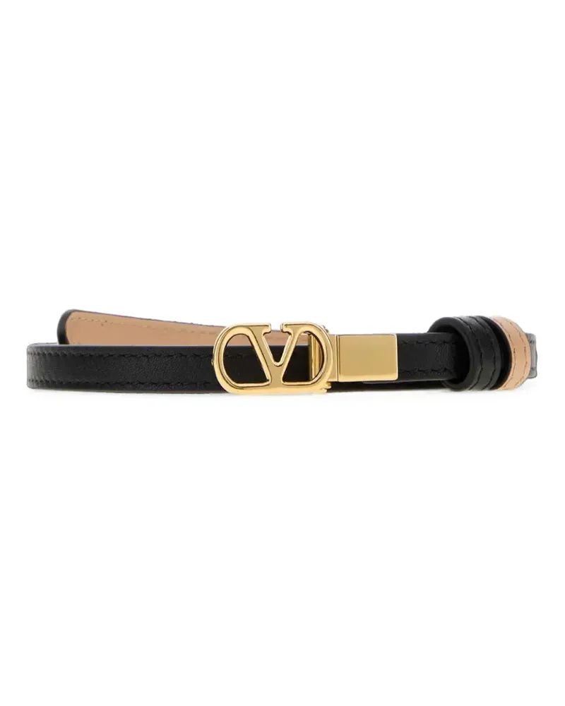 Valentino Garavani Wendbarer VLogo Signature Gürtel - Schwarz Schwarz