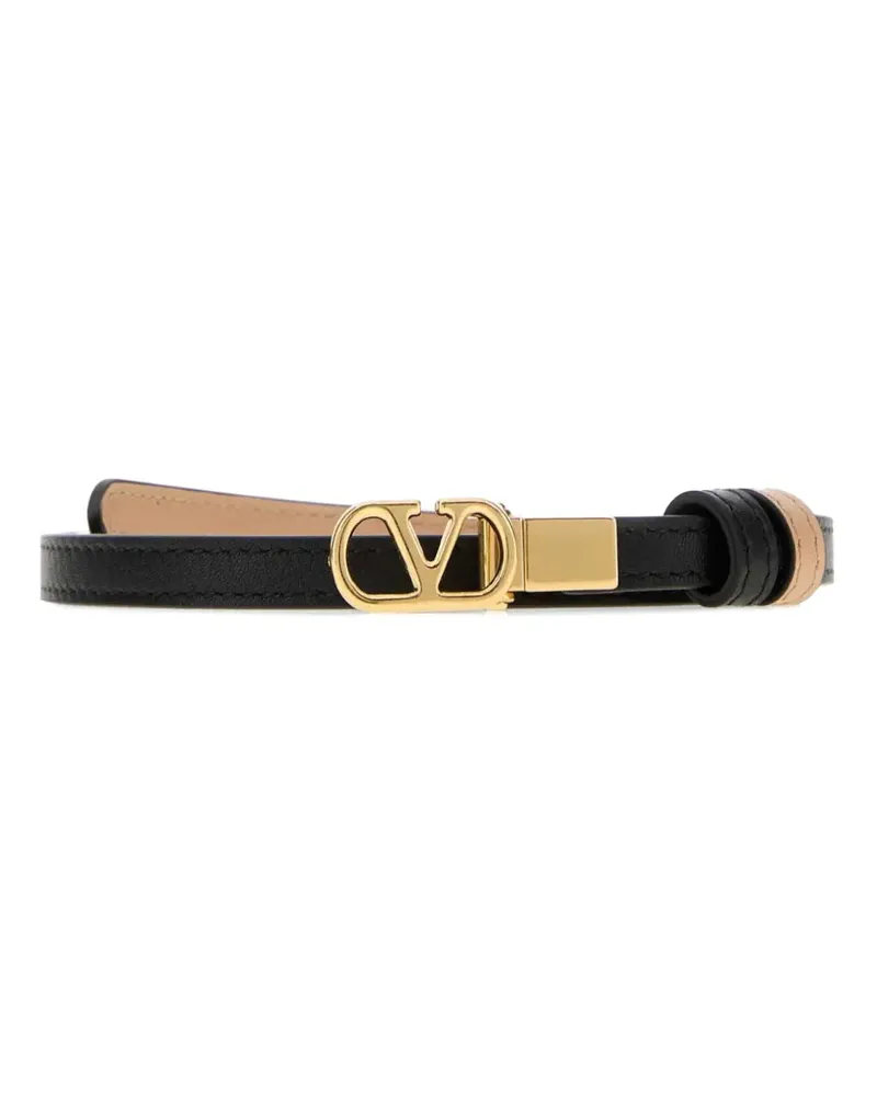 Valentino Garavani Wendbarer VLogo Signature Gürtel - Schwarz Schwarz