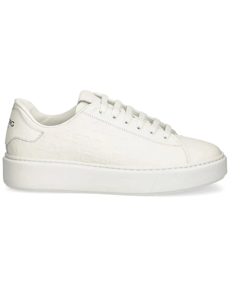 Iceberg Sneakers aus Leder - Weiß Weiß