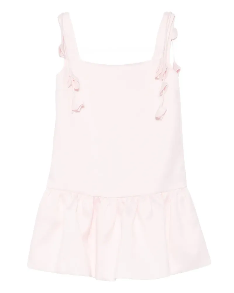 Self-Portrait taffeta mini dress - Rosa Rosa