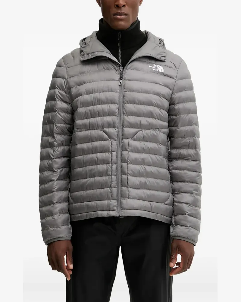 The North Face hooded padded jacket - Grau Grau
