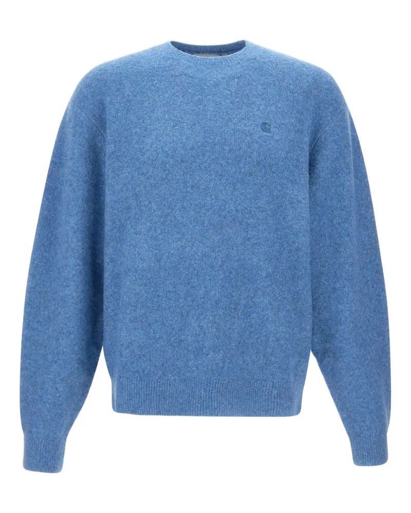 Carhartt WIP Curtis Pullover mit Logo-Stickerei - Blau Blau