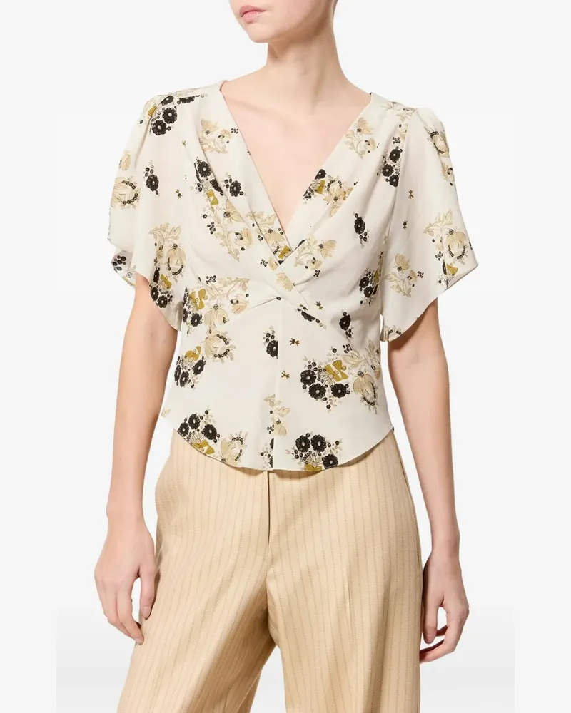 Isabel Marant Faljane Oberteil - Nude Nude