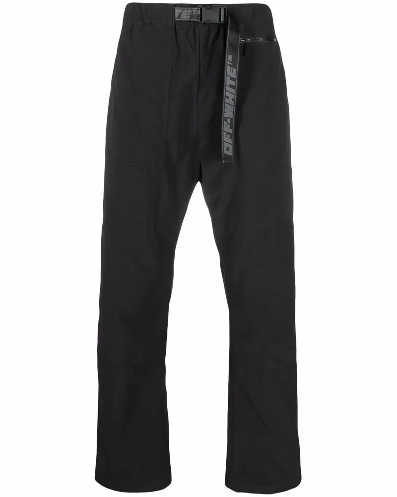 OFF-WHITE Gerade Industrial Hose - Schwarz Schwarz