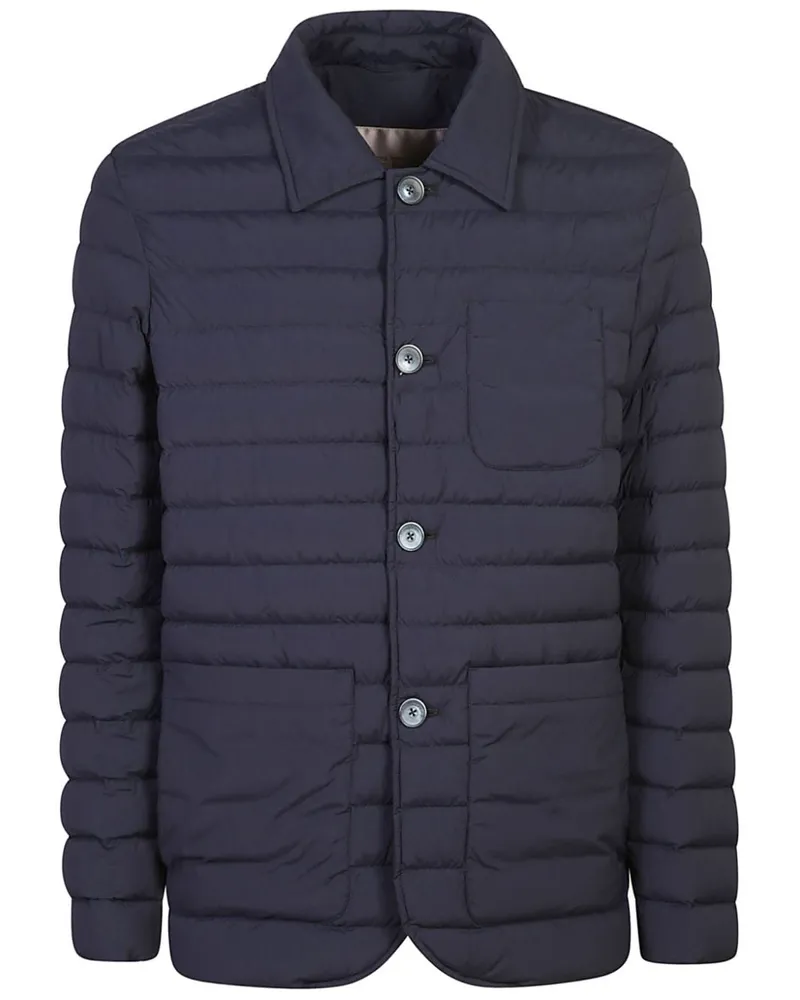 Herno Gefütterte Jacke - Blau Blau