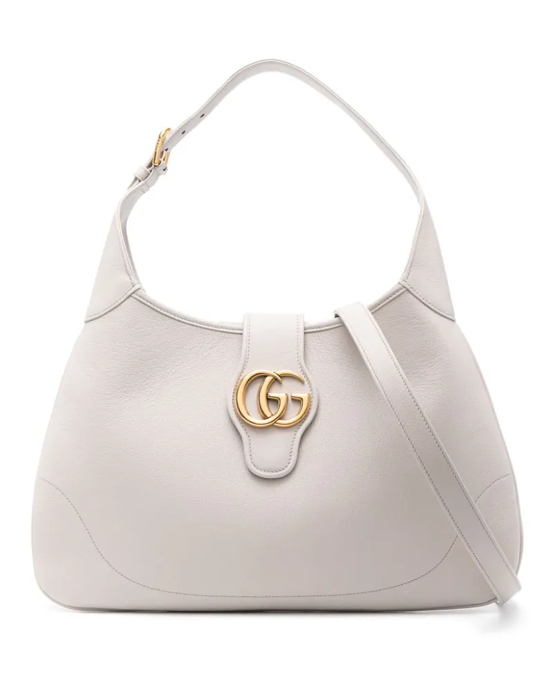Gucci Mittelgroße Aphrodite Schultertasche - Grau Grau