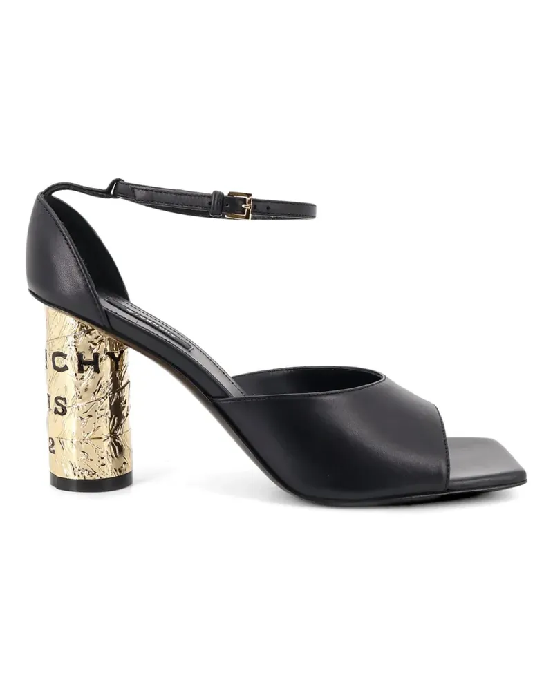 Givenchy Tape-heel leather sandals - Schwarz Schwarz