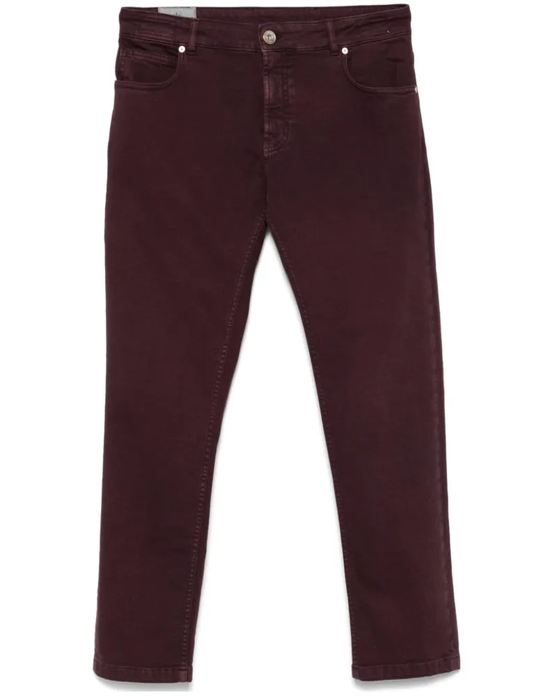 Eleventy Schmale Jeans - Violett Violett