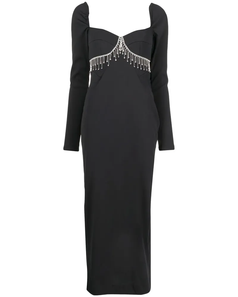 ANOUKI Kleid mit Strass - Schwarz Schwarz