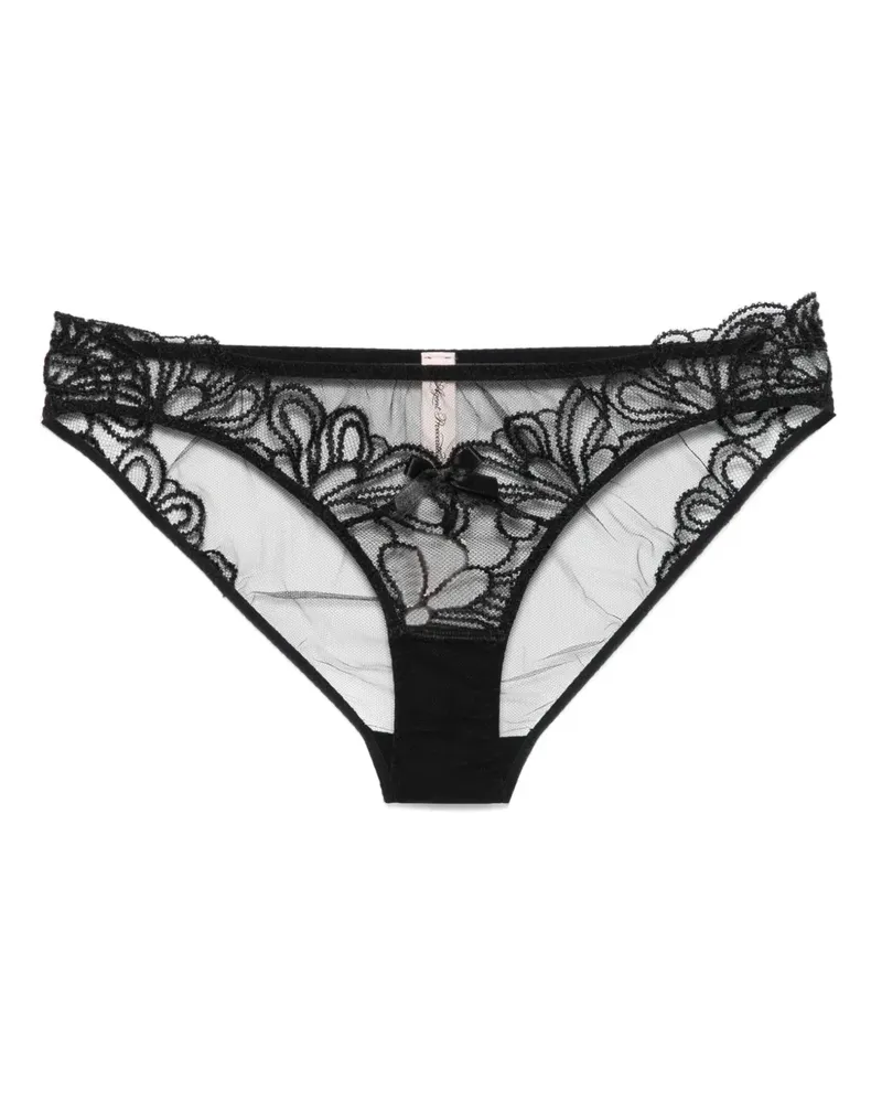Agent Provocateur Nelle floral-lace briefs - Schwarz Schwarz