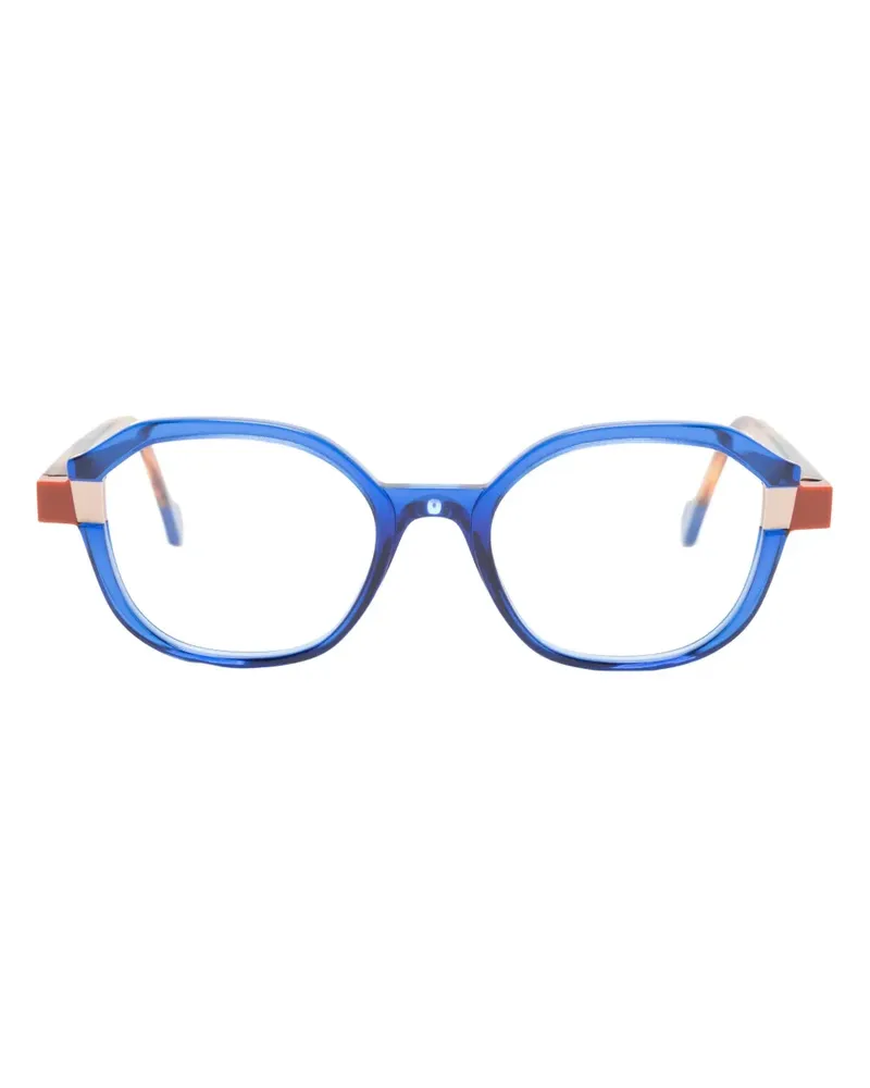 Face à Face Blink 1 Brille mit rundem Gestell - Blau Blau