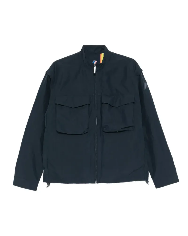 K-Way Orian flap-pocket jacket - Blau Blau
