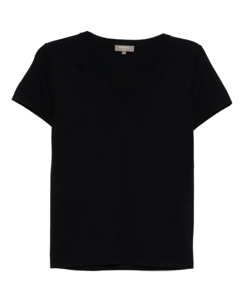 N.Peal Milly T-Shirt - Blau Blau