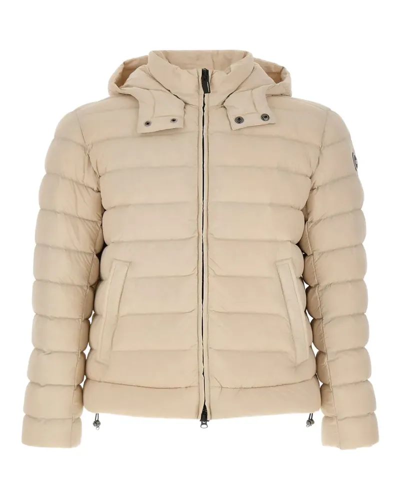 Colmar detachable-hood down jacket - Nude Nude