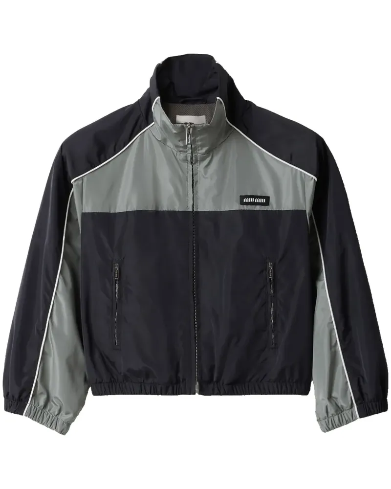 Miu Miu Jacke mit Reißverschluss - Blau Blau