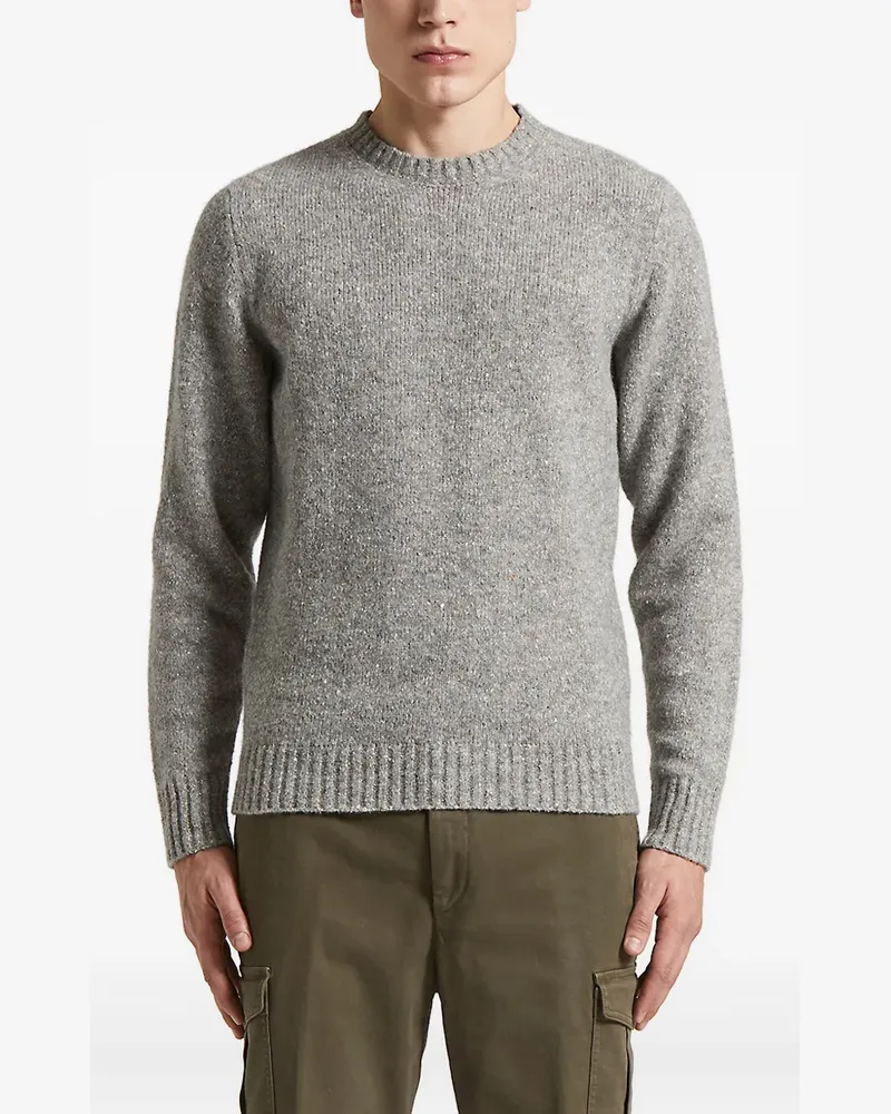 Peserico Pullover mit Rundhalsausschnitt - Grau Grau