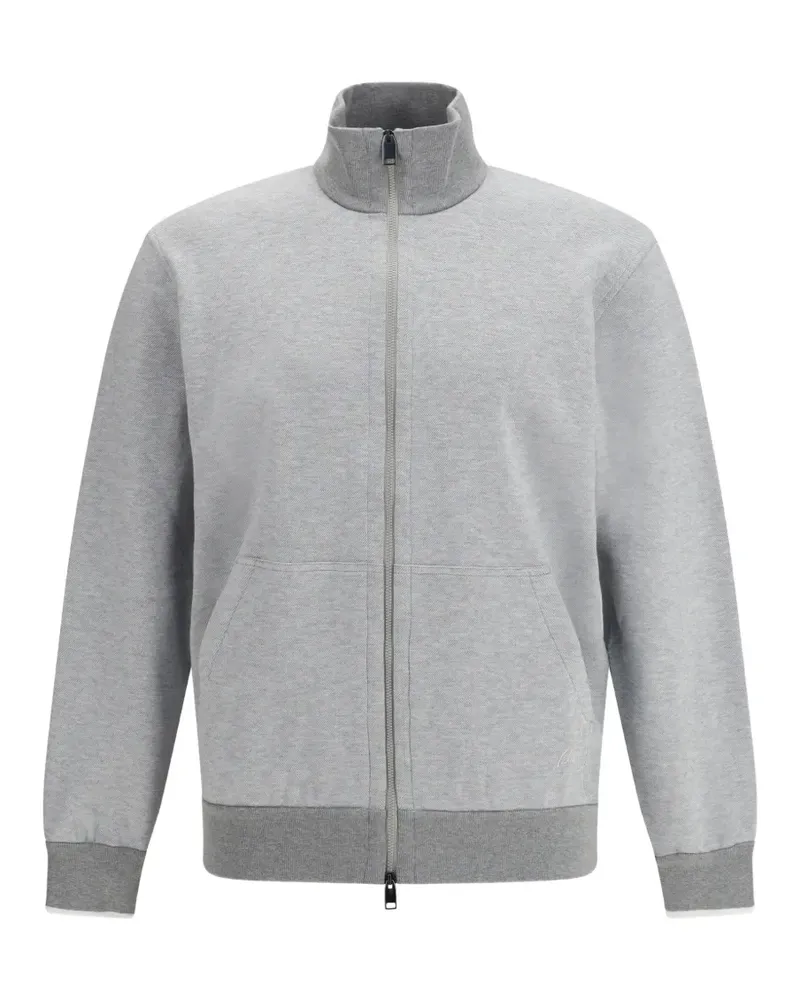 Brioni Sweatshirt mit Reißverschluss - Grau Grau