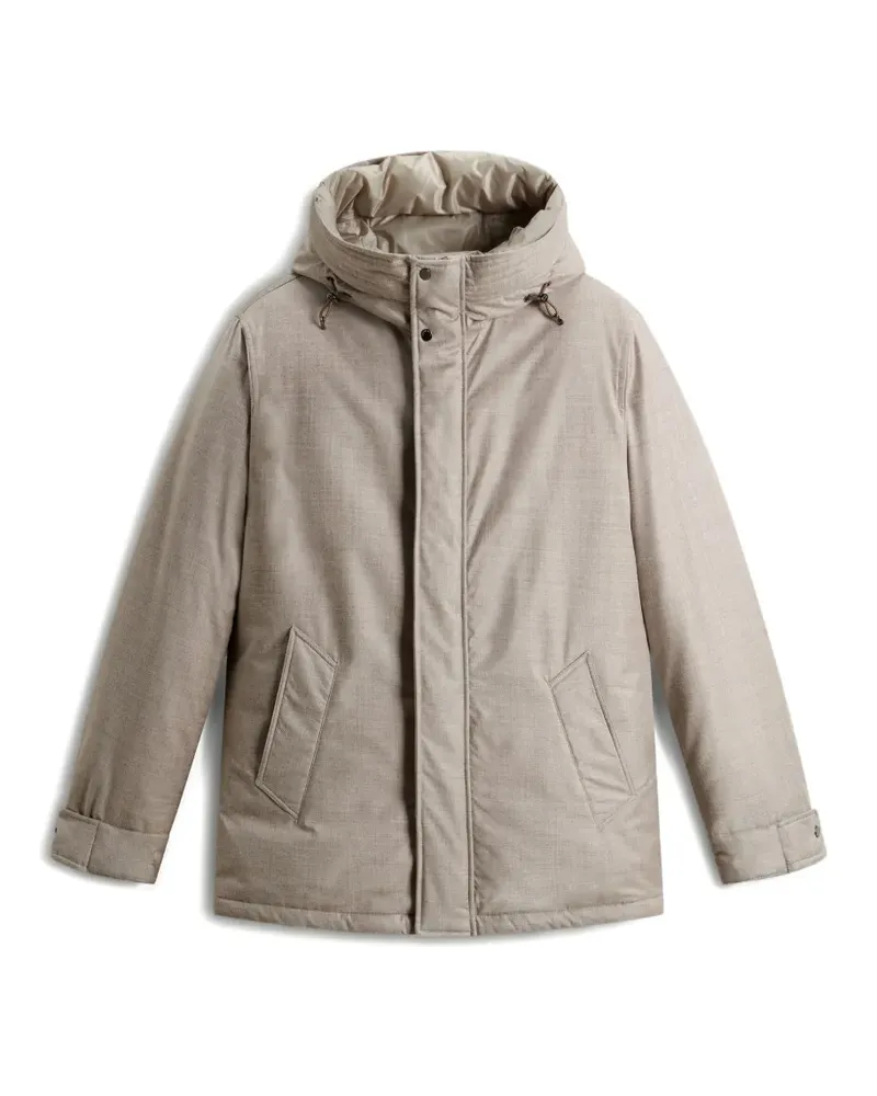 Woolrich Cloud Attic Kapuzenparka - Nude Nude