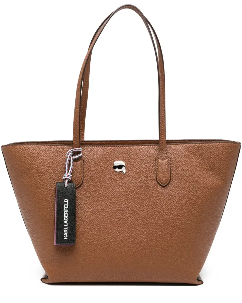 Karl Lagerfeld Ikon' Schultertasche - Braun Braun