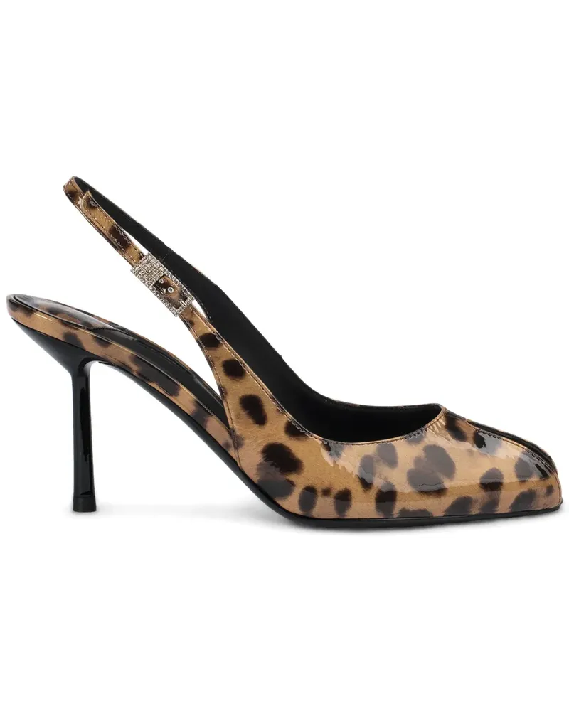 Le Silla Clivage Pumps 80mm - Braun Braun