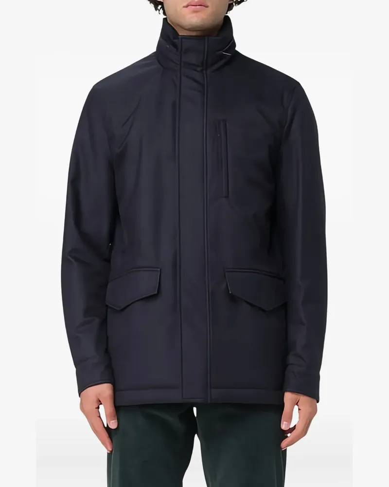 Paul & Shark Langärmeliger Parka - Blau Blau