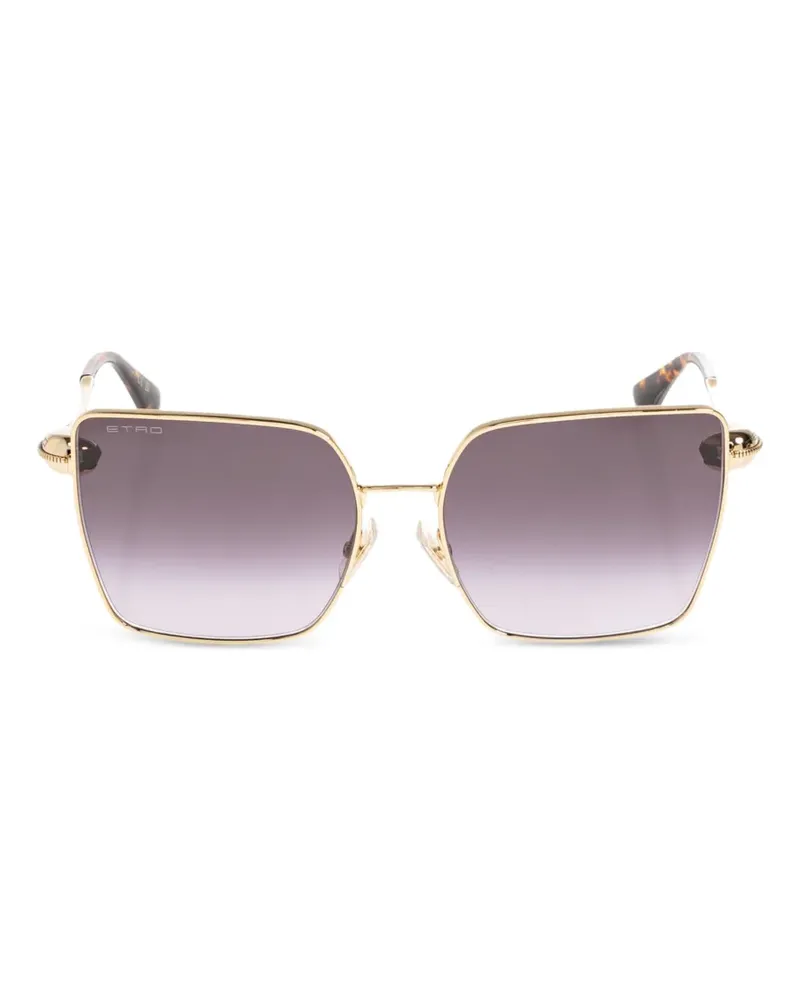 Etro square-frame sunglasses - Gold Gold