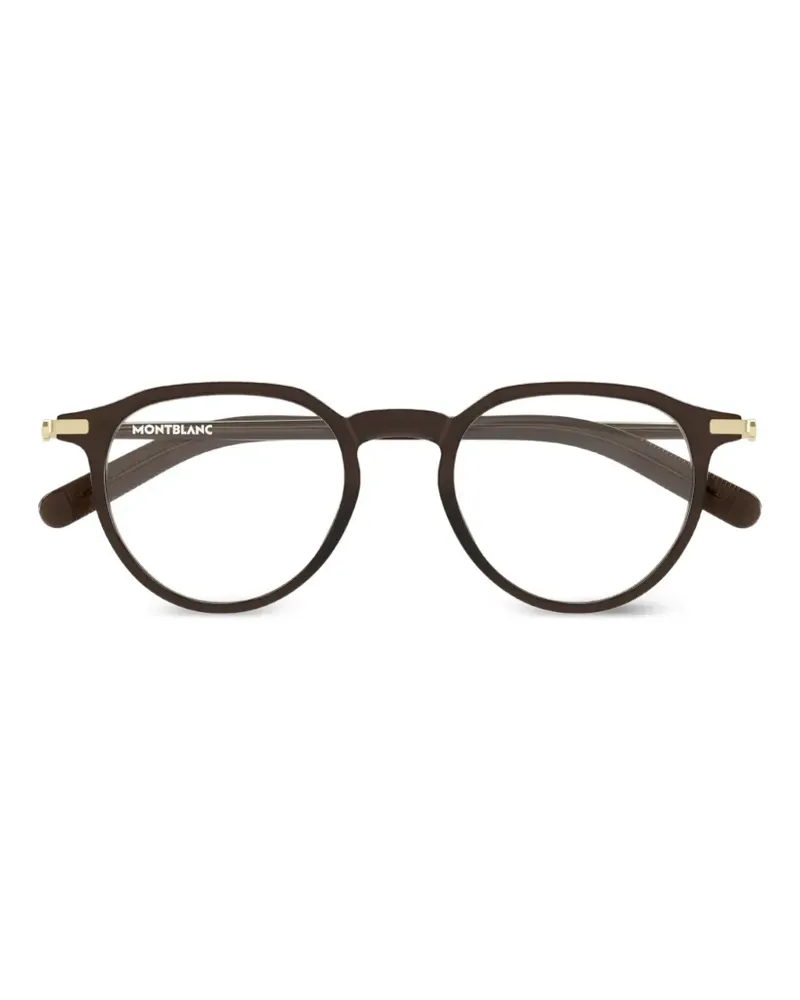 Montblanc round-frame glasses - Braun Braun