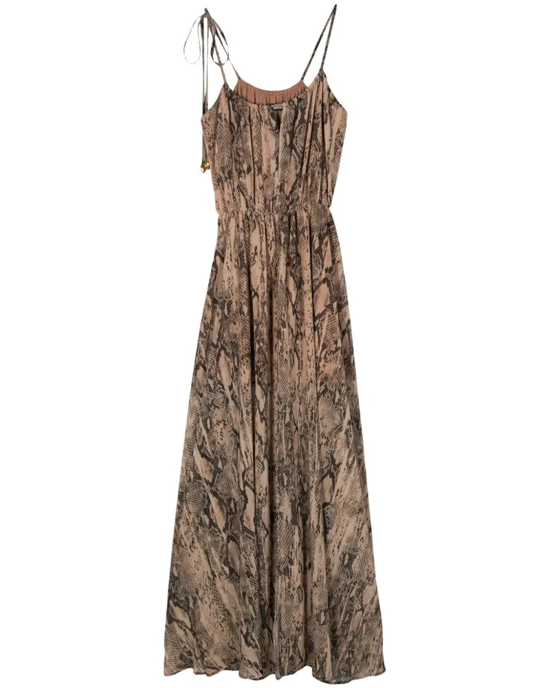 Just Cavalli Hemdkleid mit Print Nude