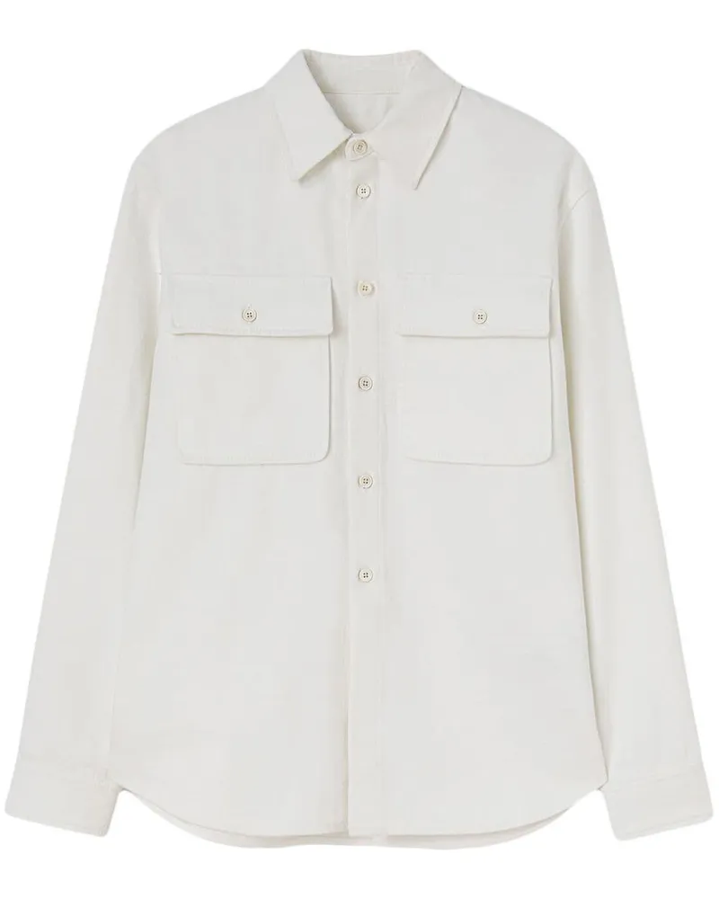 Jil Sander Hemd mit klassischem Kragen - Weiß Weiß