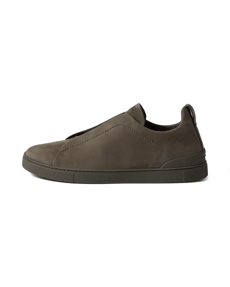 Ermenegildo Zegna Triple-Stitch Sneakers - Grau Grau