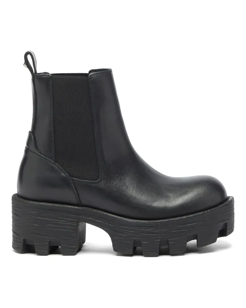 Diesel D-Hammer chunky-sole ankle boots - Schwarz Schwarz