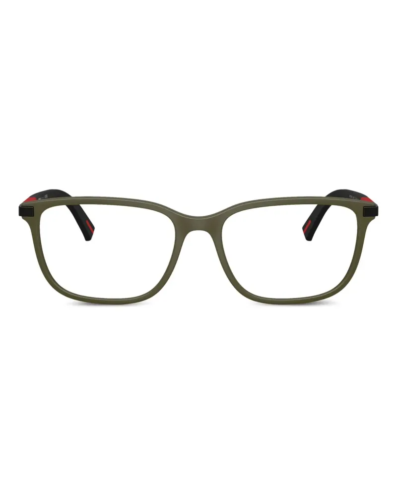 Prada Brille mit eckigem Gestell - Grün Grün