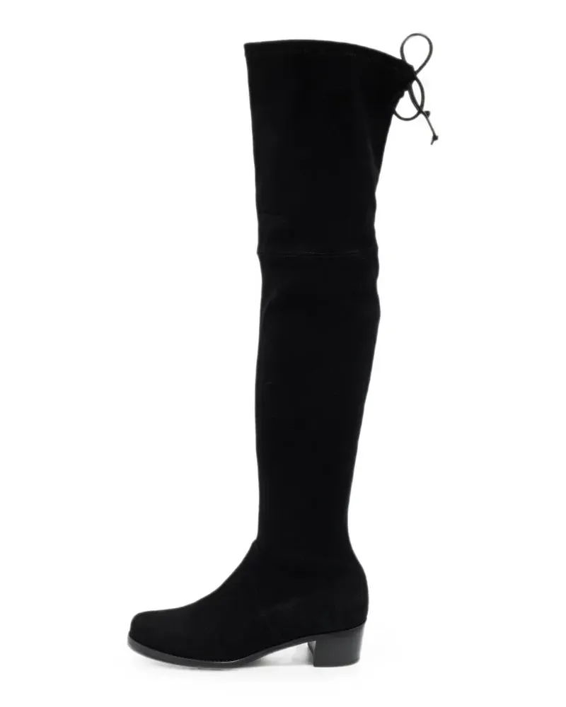Stuart Weitzman Midland suede over-the-knee boots - Schwarz Schwarz