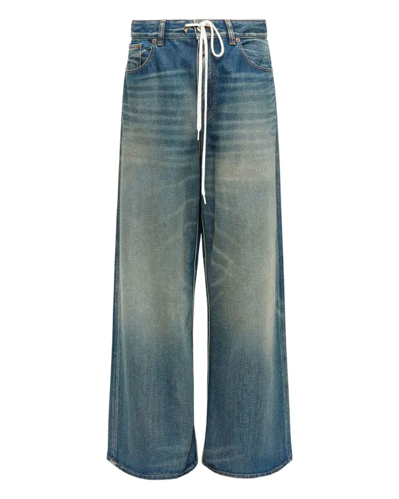 Maison Margiela Jeans mit weitem Bein - Blau Blau
