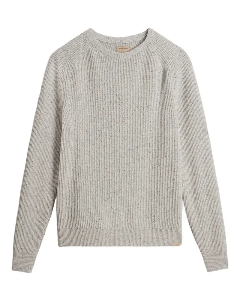 Woolrich Gerippter Pullover - Grau Grau