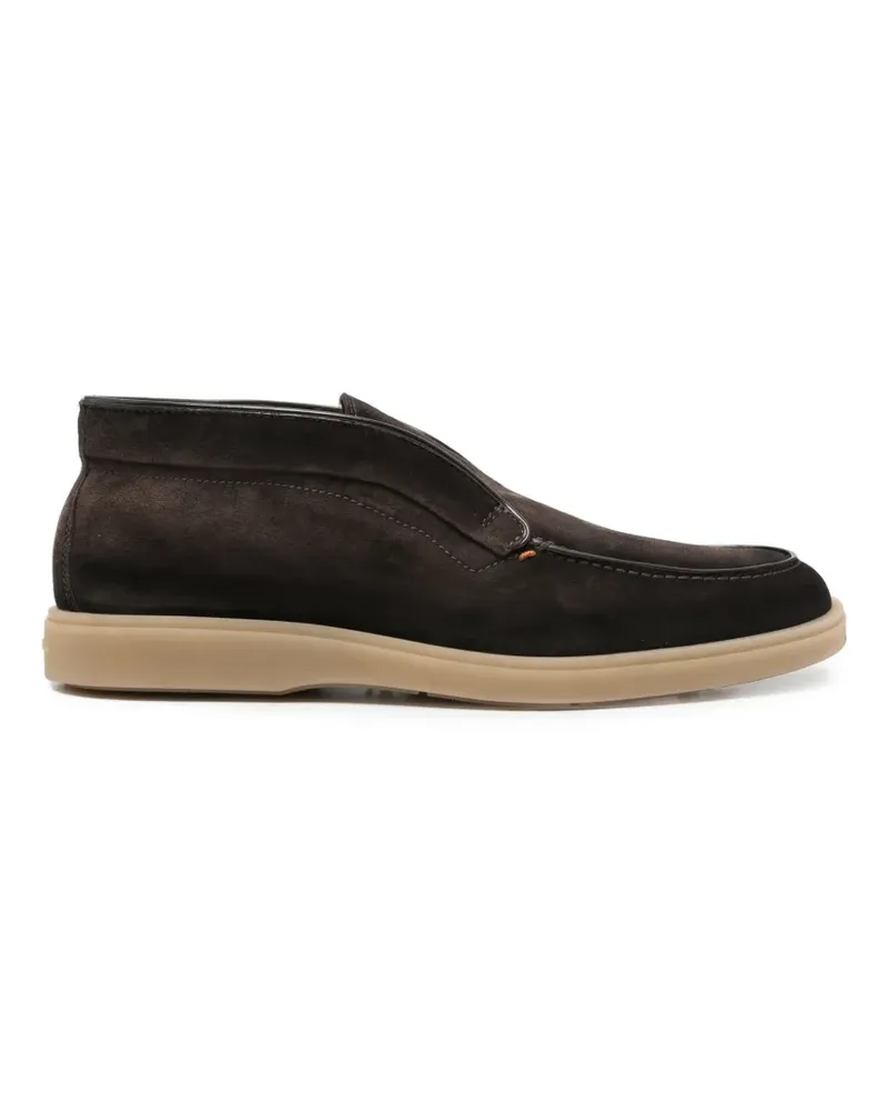 Santoni Desert-Boots aus Wildleder - Braun Braun