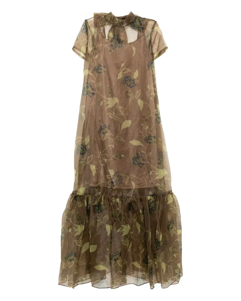STAUD Calluna Kleid - Braun Braun