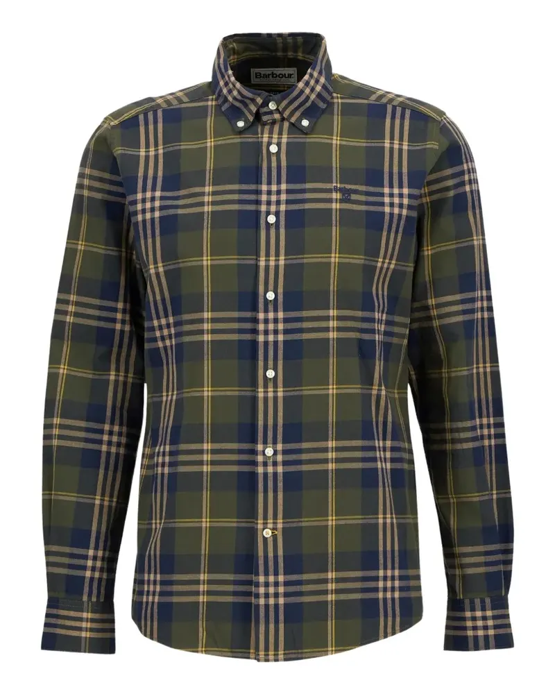Barbour Hemd mit Schottenkaromuster - Grün Grün